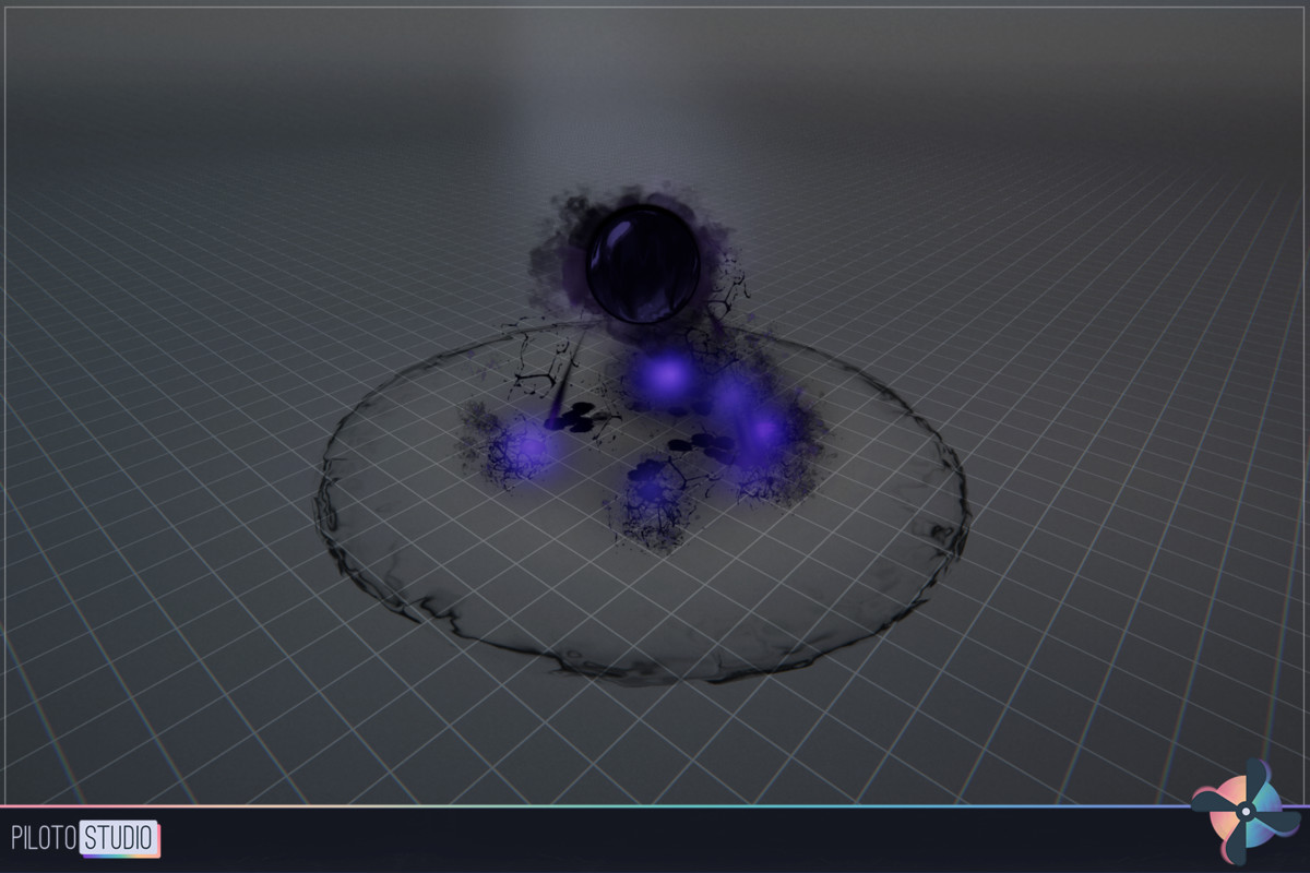 Realistic Ink Spells VFX