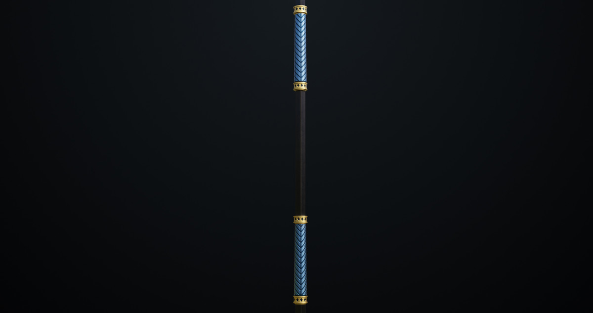 Fantasy Trident 03 URP HDRP Textures