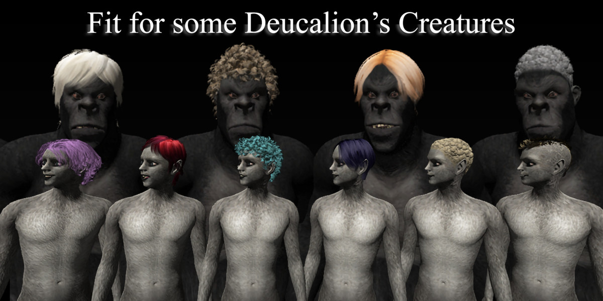 FG3D Male Hair Pack 2