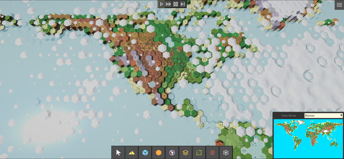 Hex Terrains Framework 2