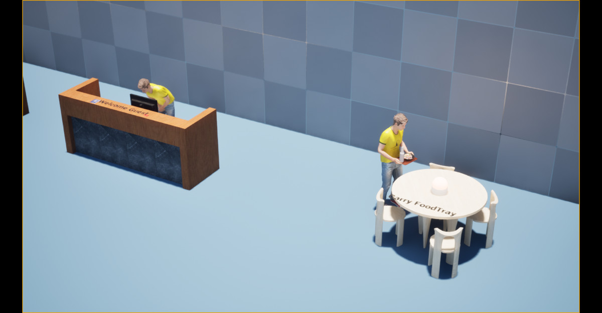 Hotel Staff Animation