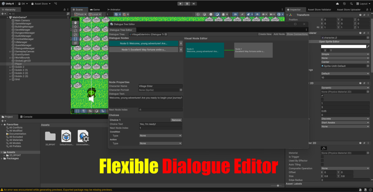 2D RPG Adventure Tool by Daikage