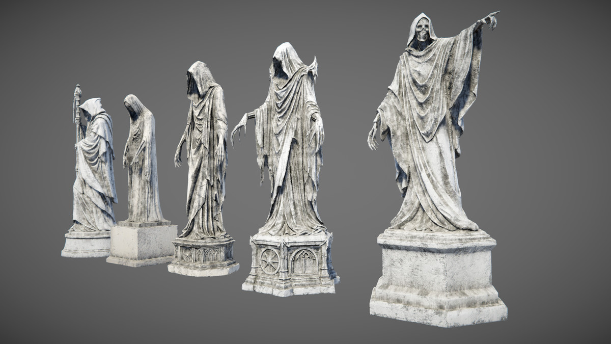 Haunted Statues