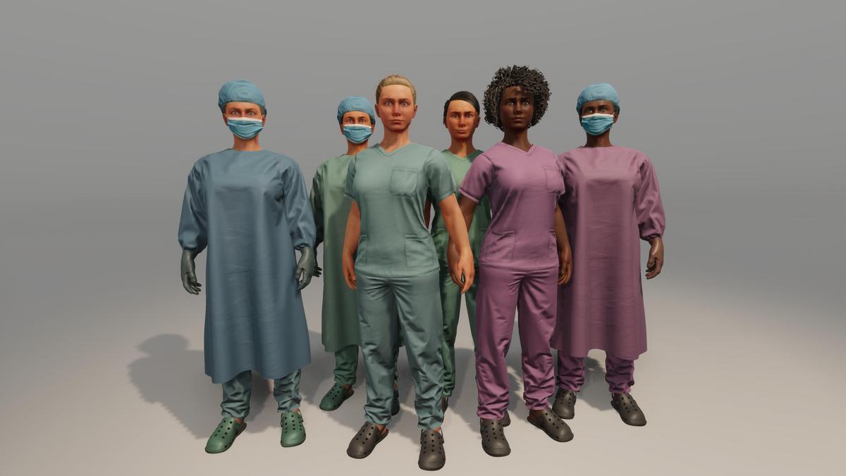 Nurse & Surgeon Woman