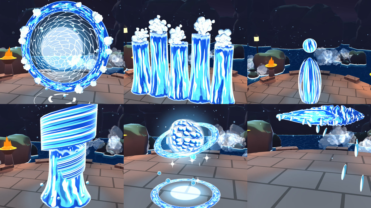 Stylized Water VFX 122 effects