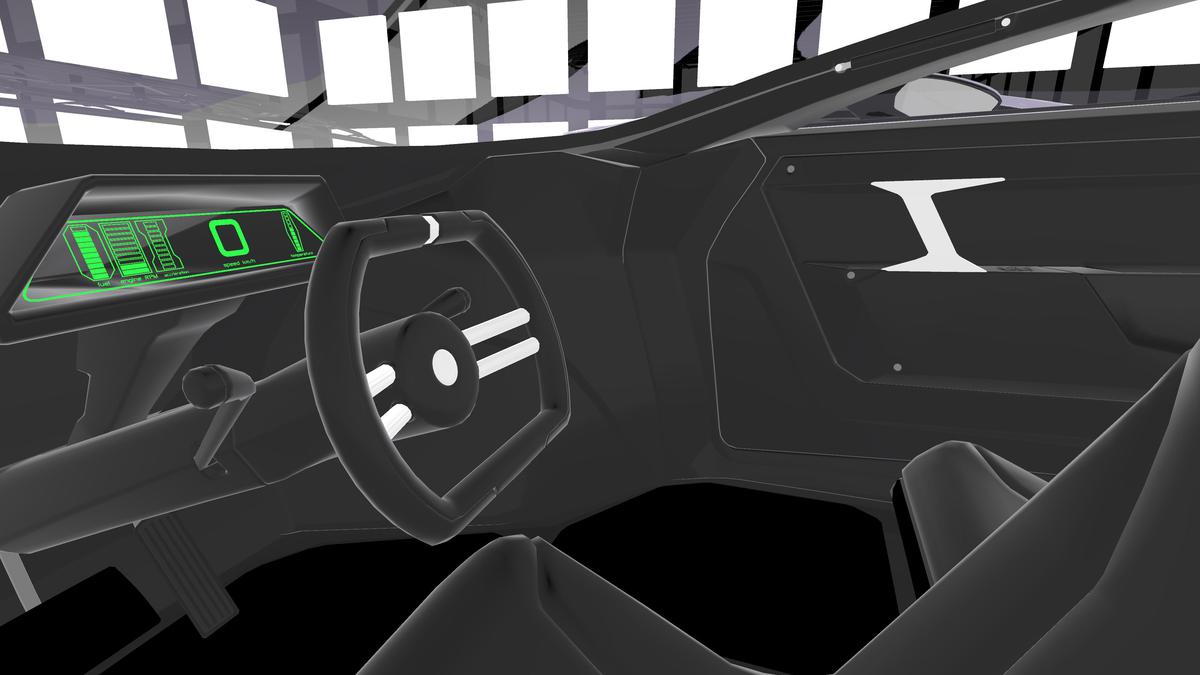 Futuristic Sport Car