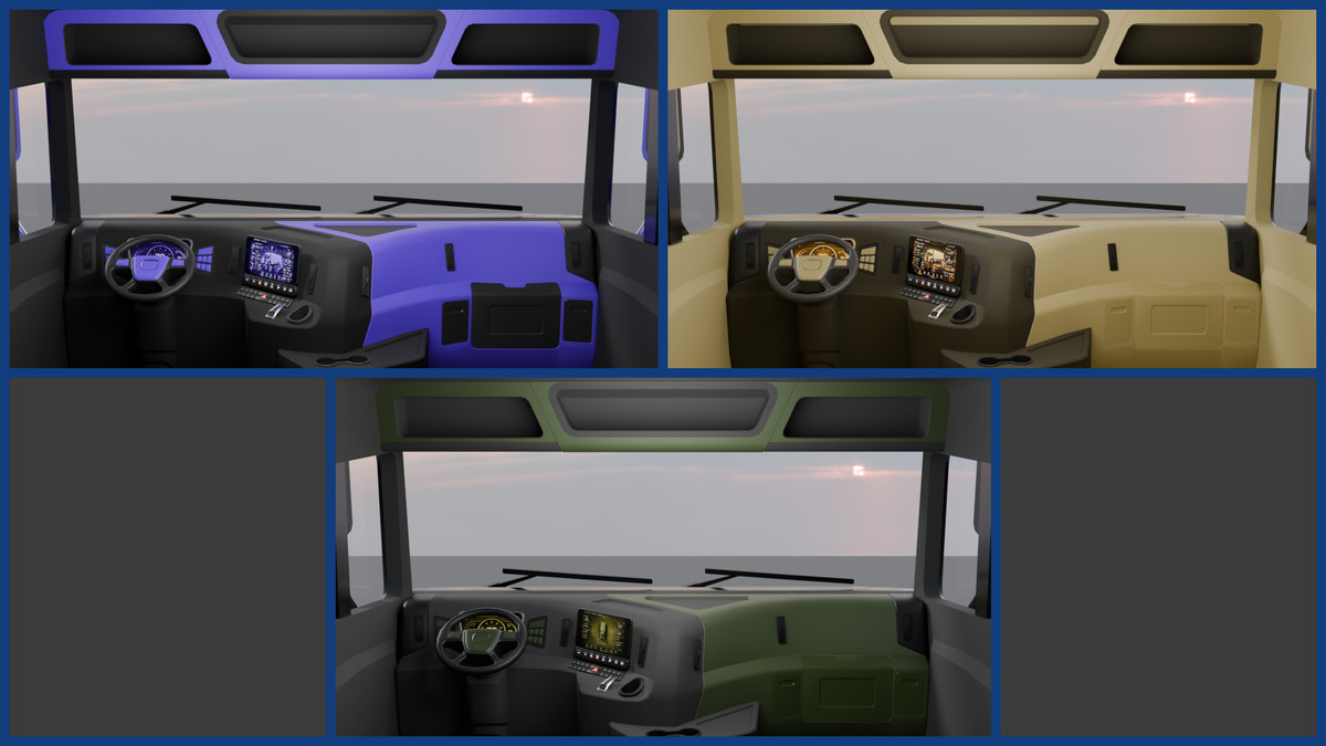 Cargo Box Truck 3D Model – Game Ready Interior, Openable Doors & Custom Branding
