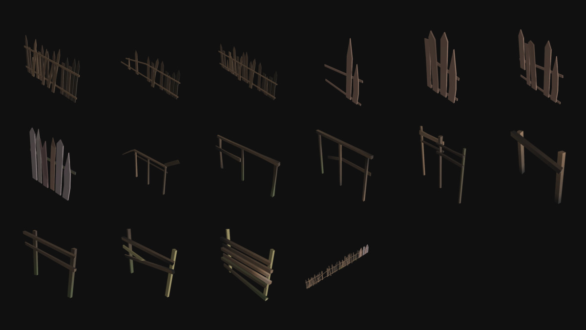 Gravefield Cemetery Kit - PRO (800+ assets)