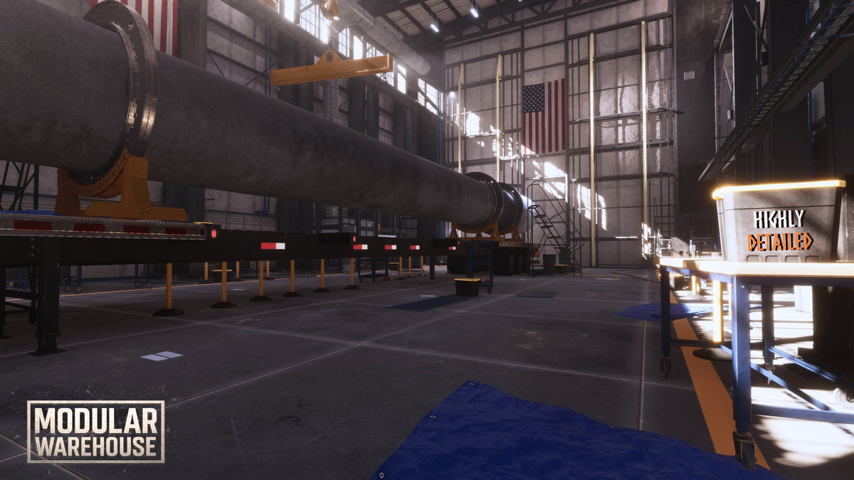 Modular Warehouse (Warehouse, Industrial Warehouse, Hangar, Factory, Warehouse)