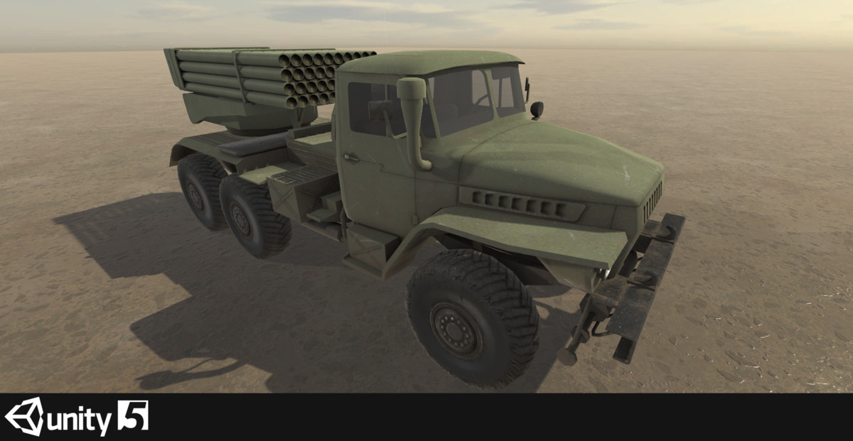 BM-21 Grad - Rocket Launcher Truck