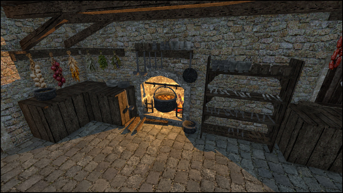 Cold Fortress - Retro Style Modular Environment Pack