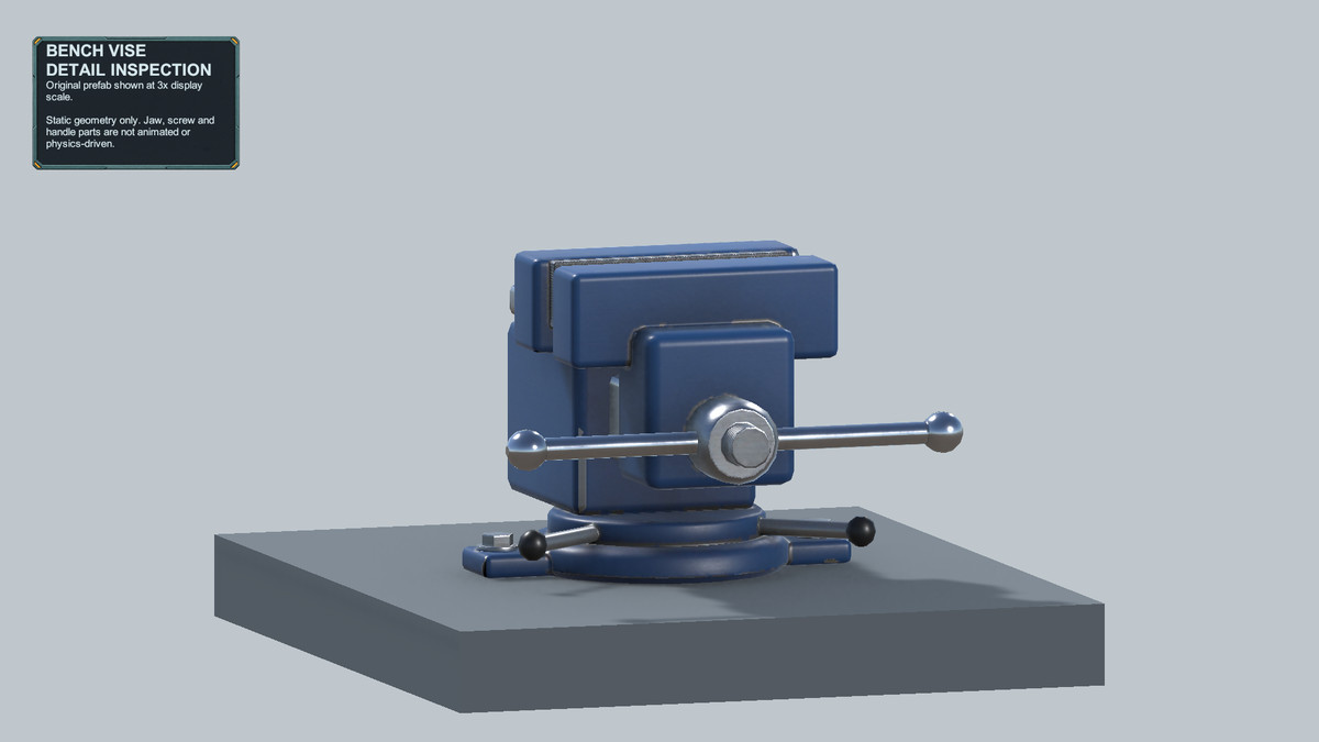 Machine Shop Essentials - 6 PBR Workshop Machines