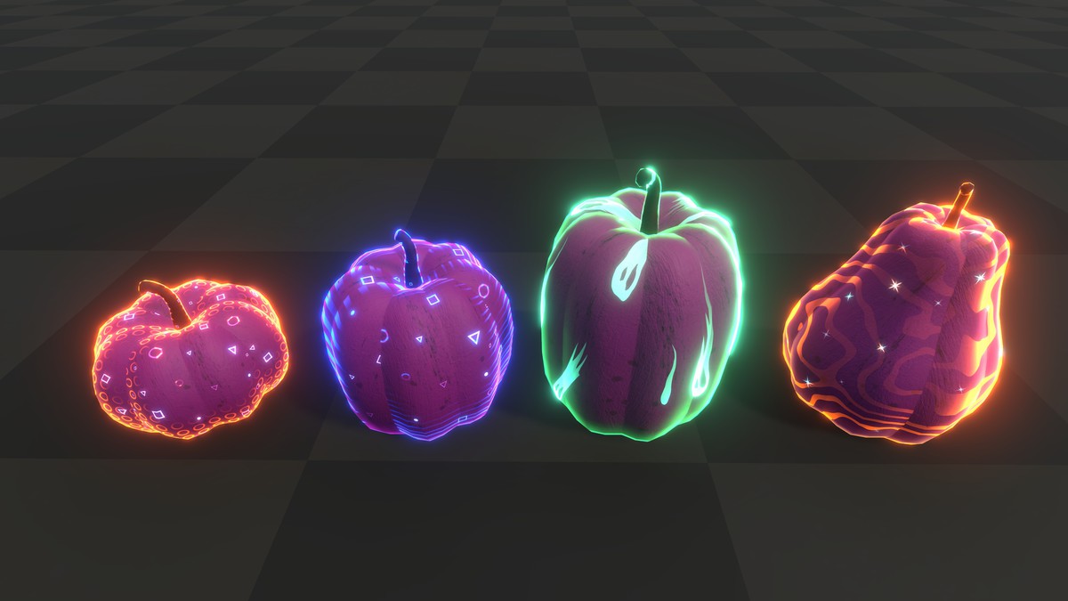 Halloween Pumpkins Fantasy Pack