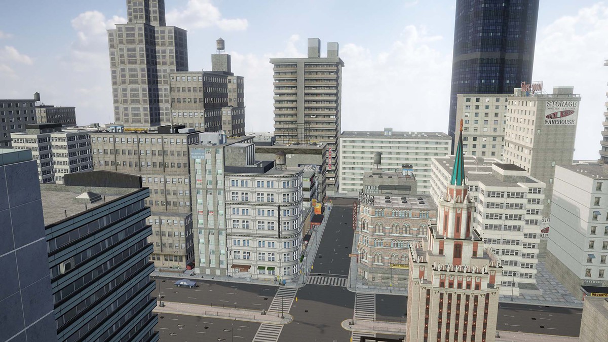 Full Game Ready City Pack Modular Low Poly Urban Environment Low-poly 3D model