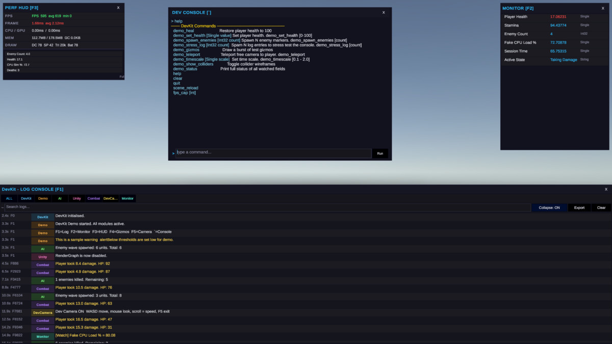 DevKit — Runtime Debug Toolkit