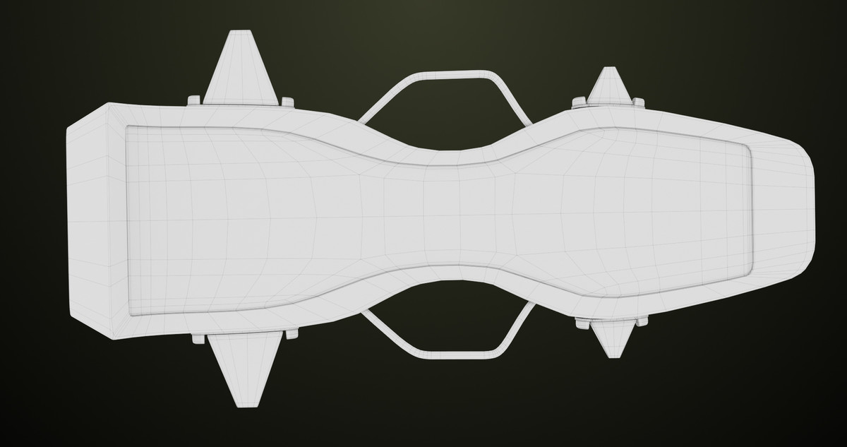 Sci Fi Hoverboard 7 URP HDRP Textures