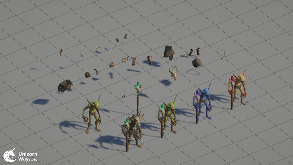 Stylized Goblin Shaman Outfit