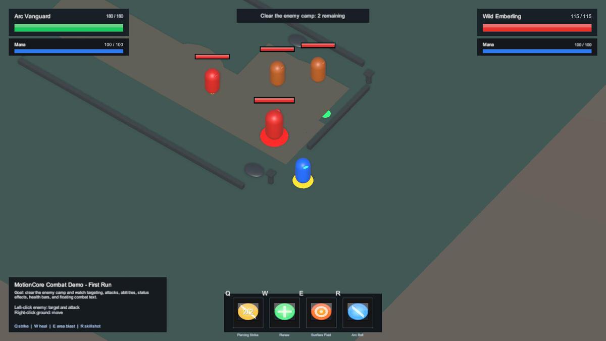 MotionCore - Top Down Combat Framework