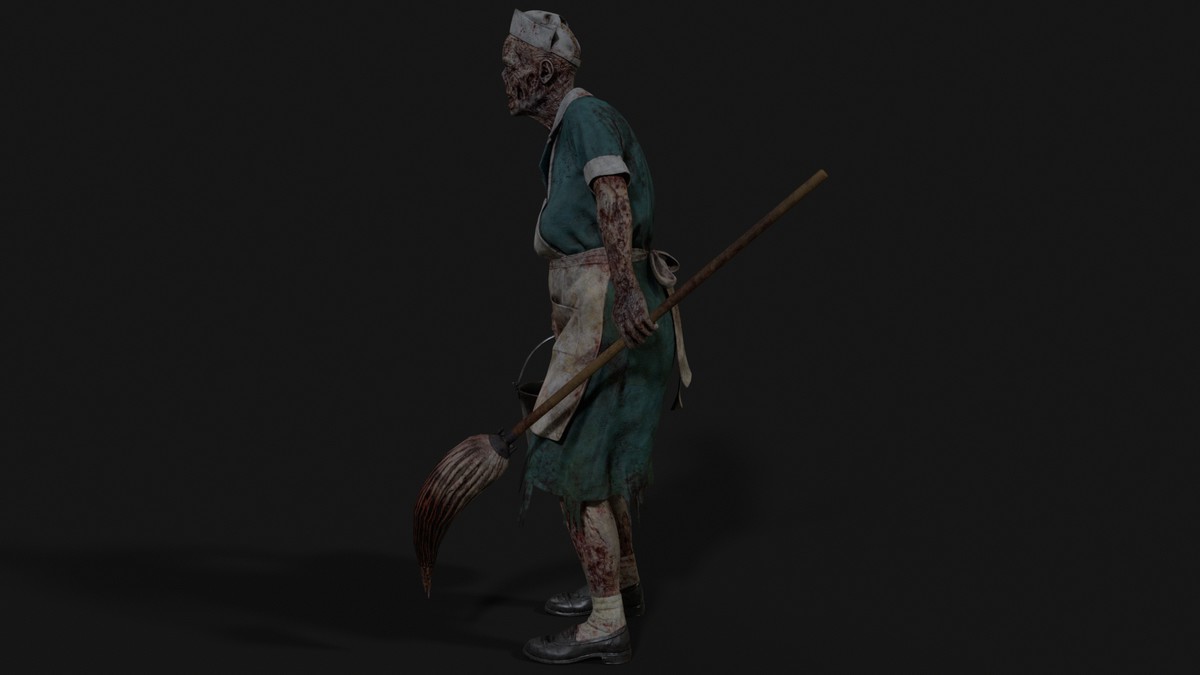 Hospital Janitor — Zombie Hospital Collection