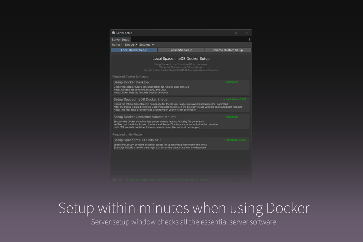 Cosmos Cove - Create MMOs with SpacetimeDB