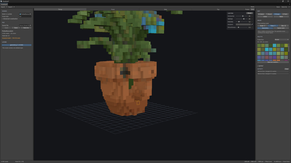 Voxelize It - Mesh Voxelizer & Voxel Editor