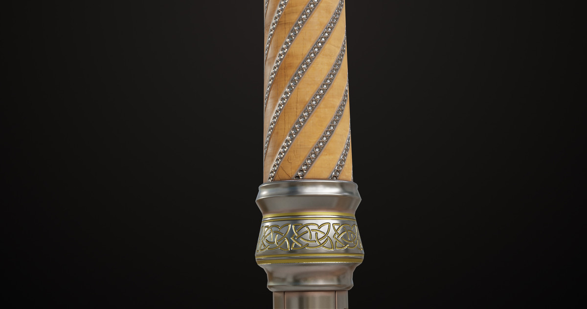 Battle Axe 10 URP HDRP Textures