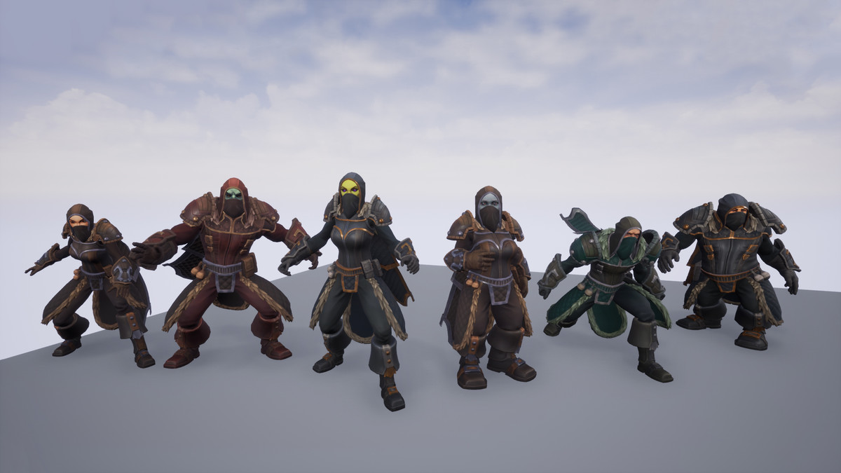 Stylized Medieval Thief Outfit