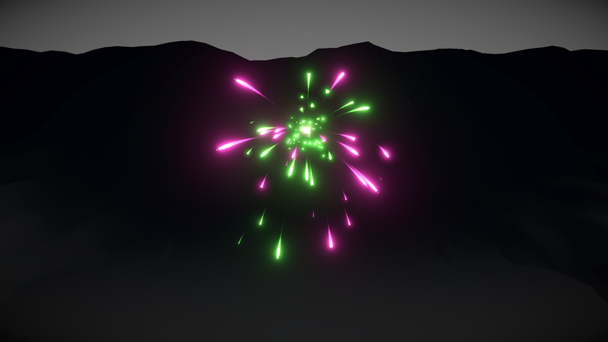 VFX Graph - Fireworks - Vol. 1