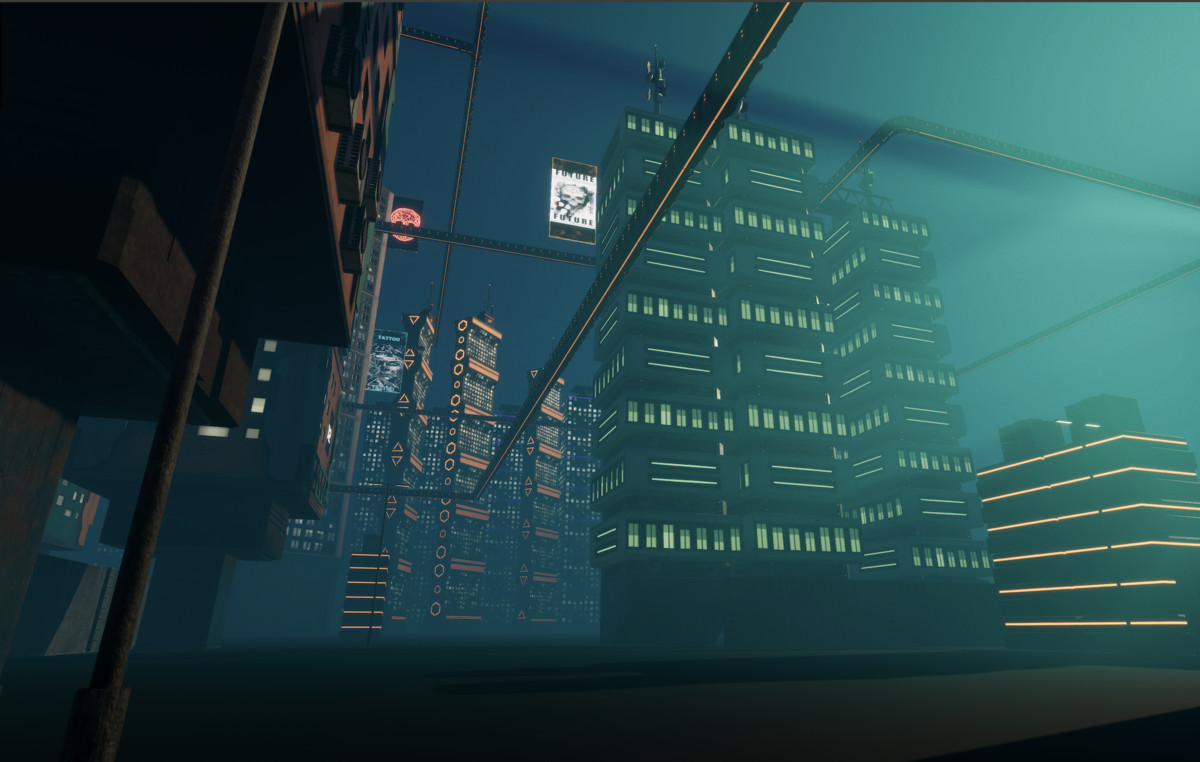 Cyber-Blocks - Modular Cyberpunk Building Pack