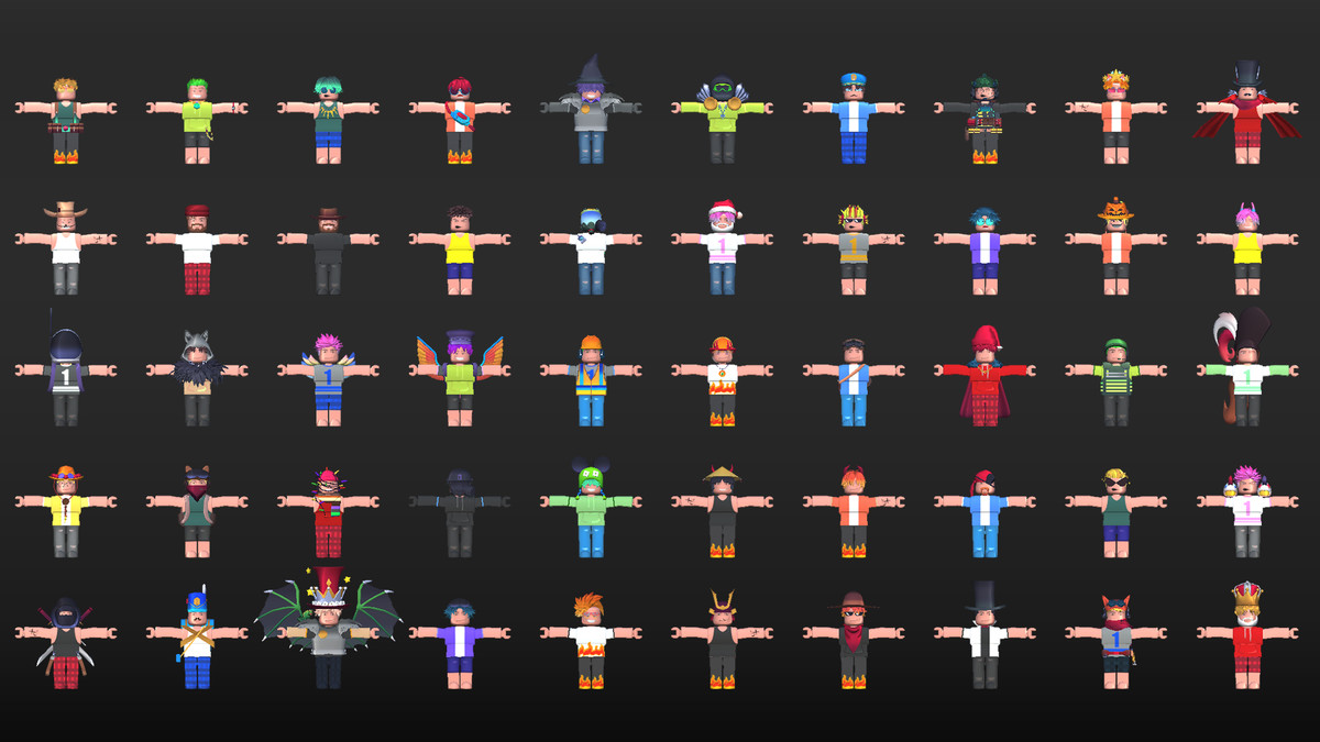 Obby Game Characters Mega Pack