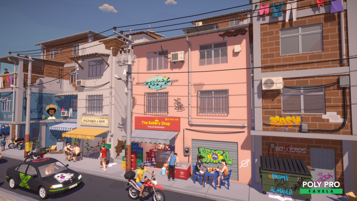 Poly Pro Favela - Low Poly Assets