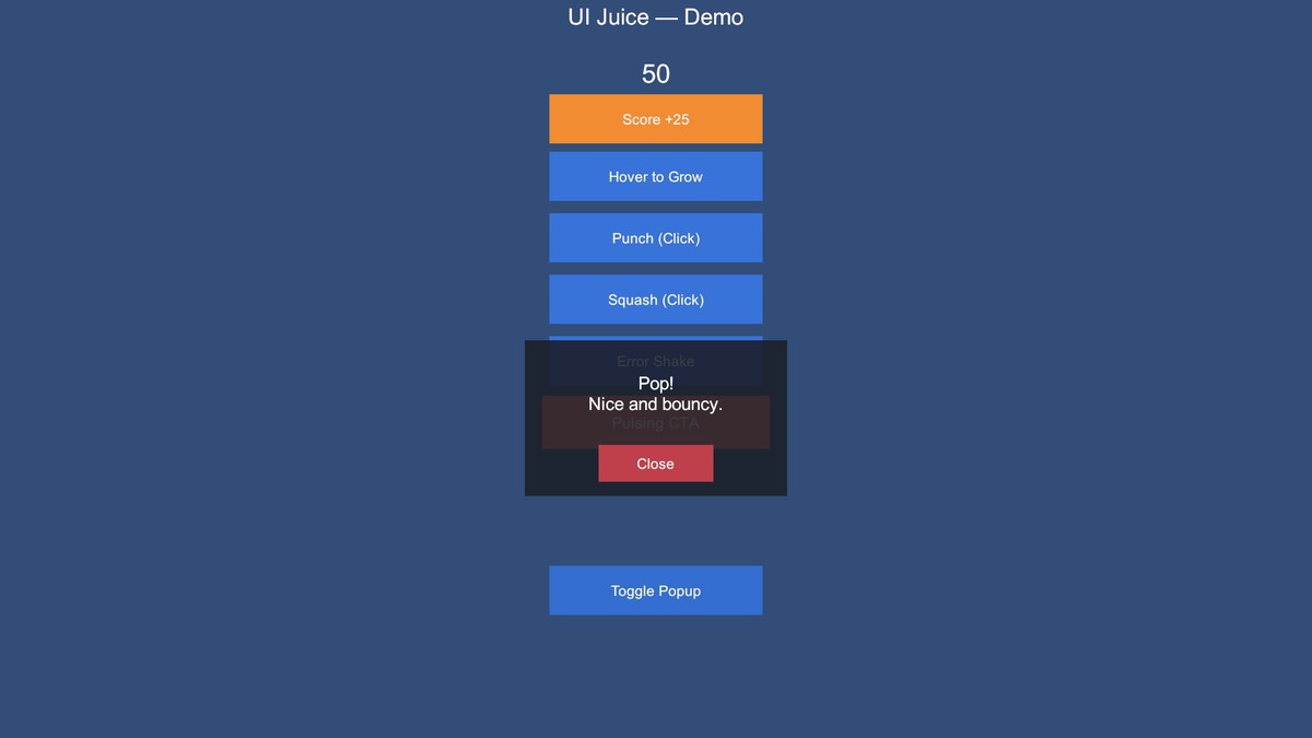 UI Juice
