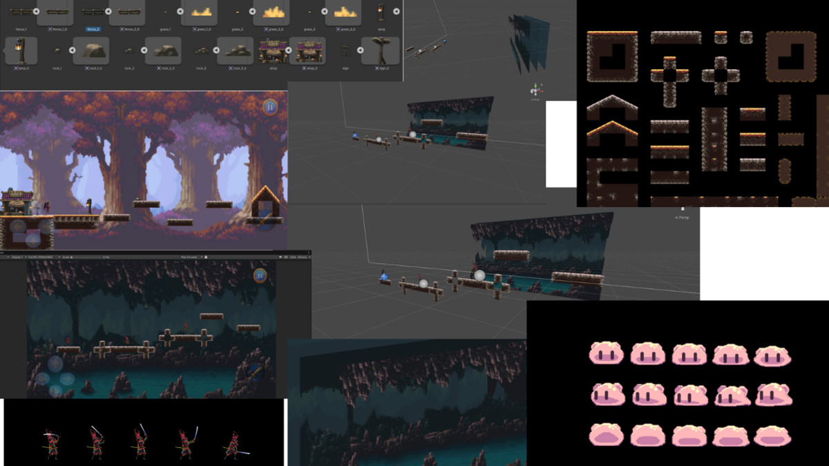 2D Platformer Game Making Pack