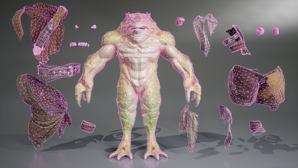 Creature Frog Monster