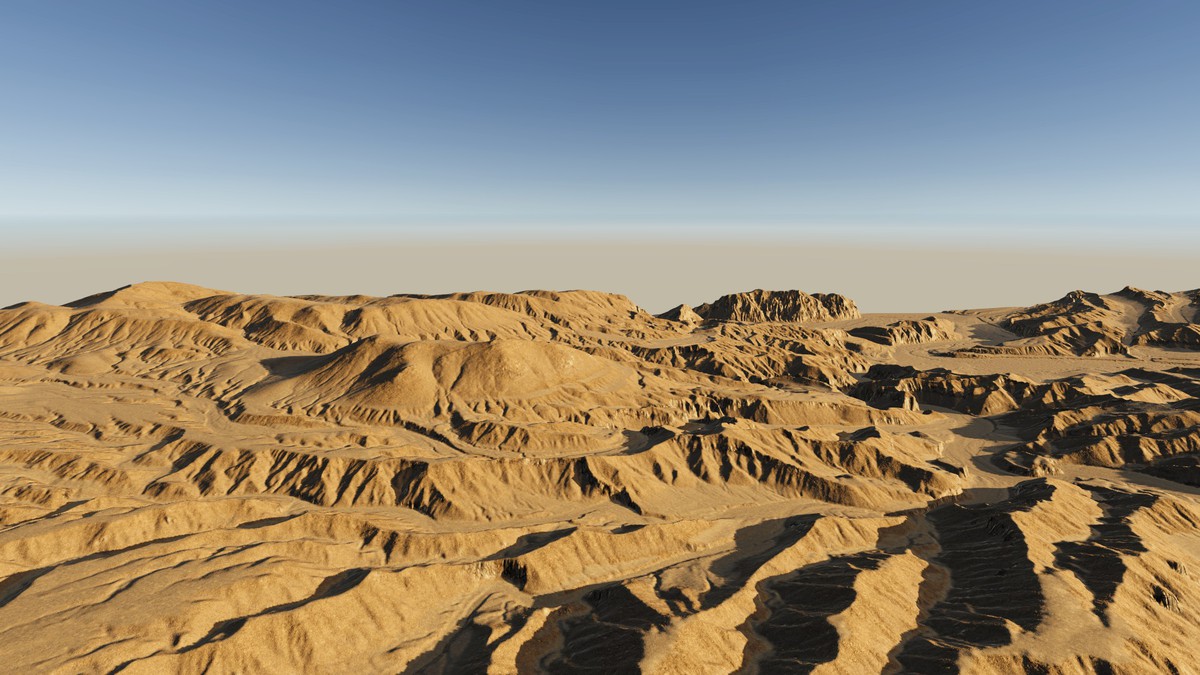 Mojave National Preserve Real-World Terrains 4K