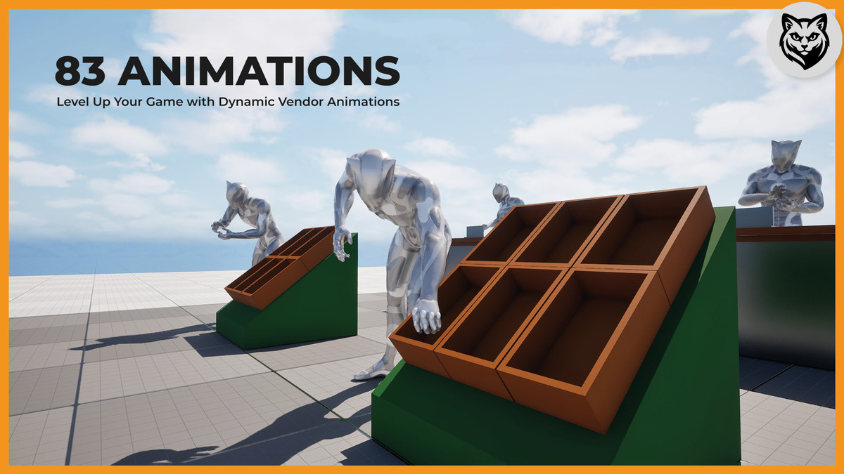 Shop Vendor and Merchant Animation Pack