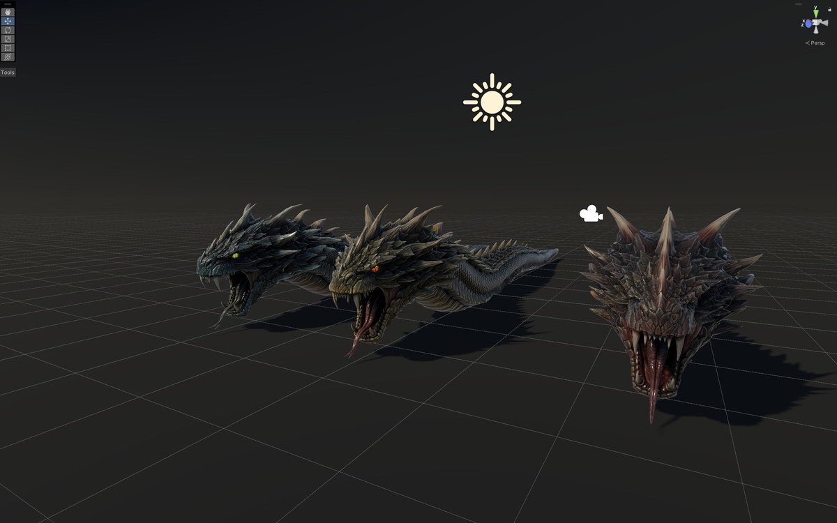 Basilisk Snake Character