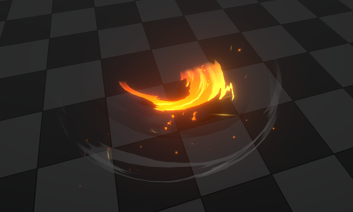 Stylized Anime Combat Fire VFX Pack