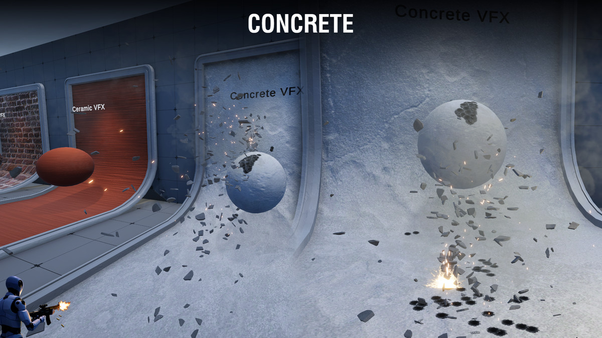 Realistic Gun VFX (Muzzle Flash, Bullet Impact, Ejections, Gun VFX, VFX)