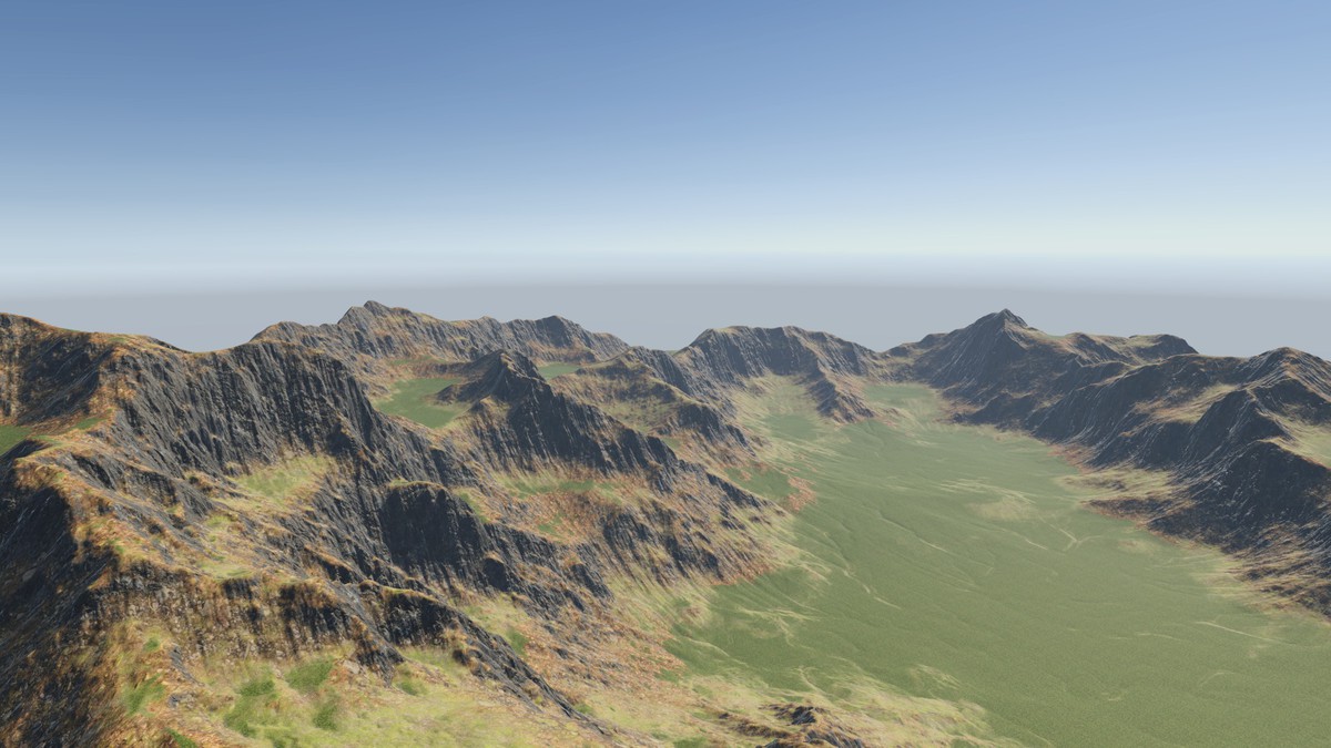 Procedural Mountain Terrains 8K