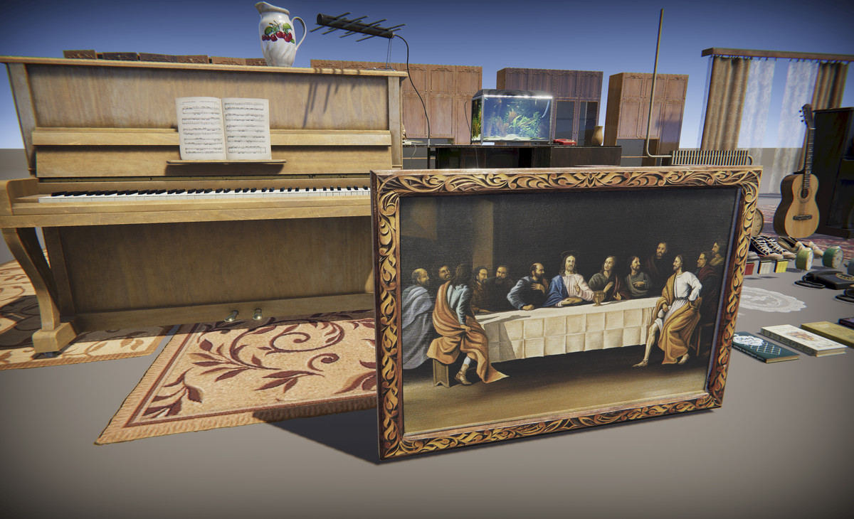 Old Interior Props Pack 3