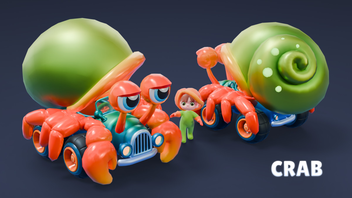 GASTRO: Modular Cars - Fish