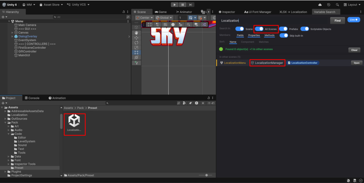 Variable Scout - Hierarchy Search & Inspector Tool