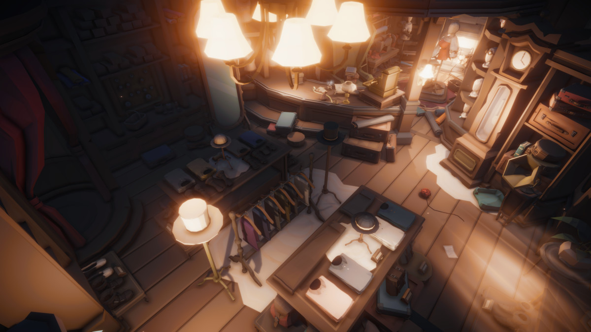 STYLIZED Fantasy Clothing Shop - Low Poly 3D Art