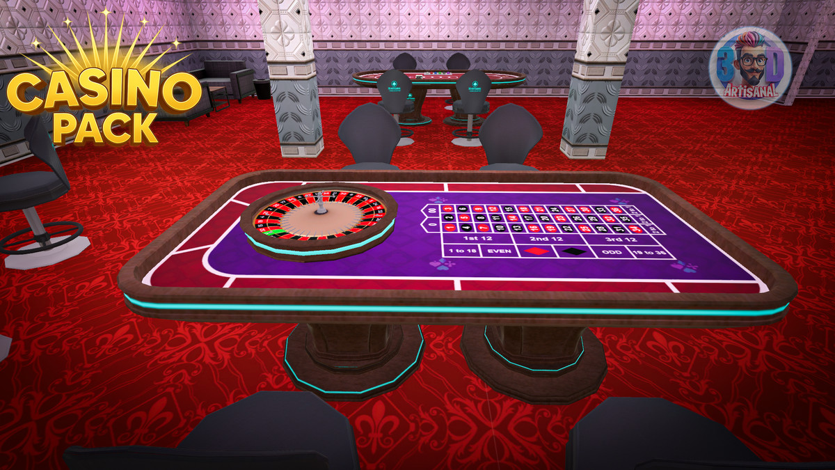3D Artisanal’s Casino Environment Pack