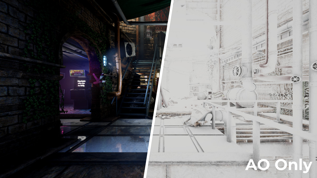 Ray Traced Ambient Occlusion for GigaLights
