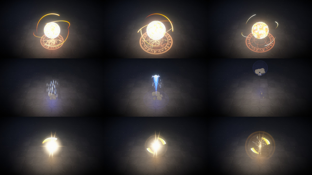 Stylized Combat VFX - 150 Effects