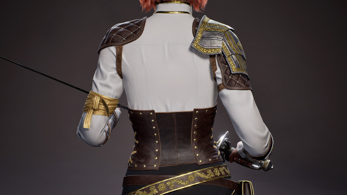 Sword Master - RPG/Semi-Realistic/Female Fantasy Character