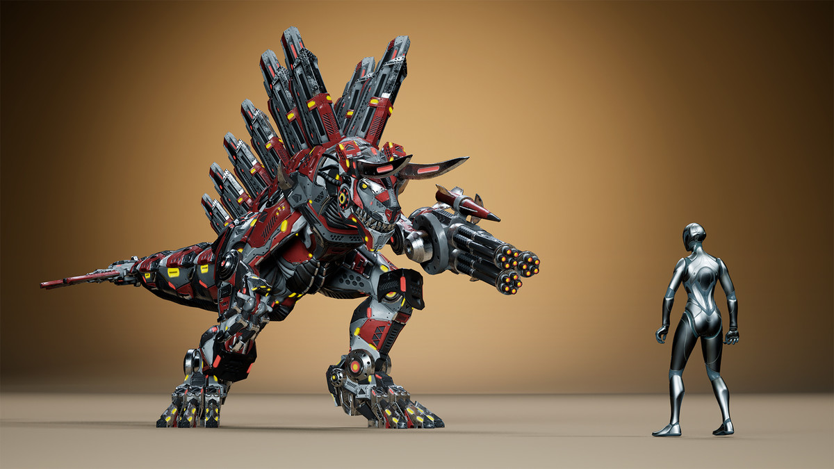 Sci-Fi Dino Shooter