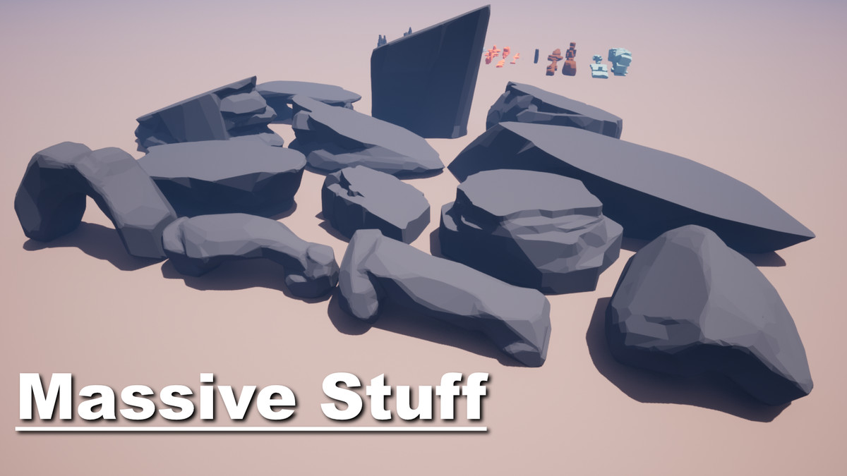 Lowpoly Rocks